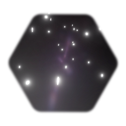 Sun and Sky Moon 2 w Stars (H)