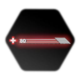 Borderlands Health Bar (Sticker Version)