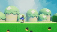 Mikey in Green Greens