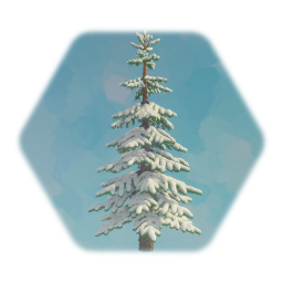 Winter Holidays - Fir Tree with Snow