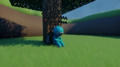 When you die from a creeper in Minecraft