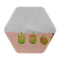 Wumpa Fruit - Crash Bandicoot (Spinning)