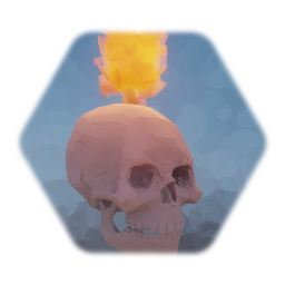 Skull Torch