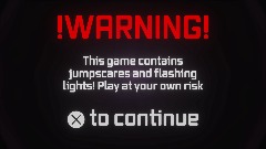 Warning Screen