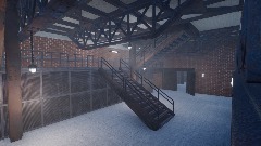 Large Industrial Set Structure Lit