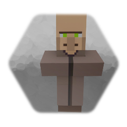 Minecraft villager from the trailers