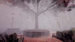 Sudden Storm | Peaceful Park            looping visuals