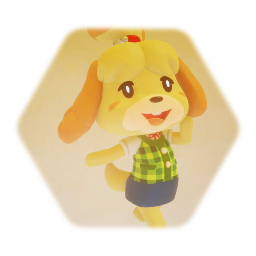 Isabelle from.(Animal Crossing)