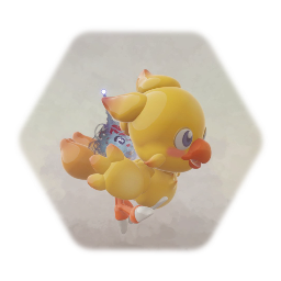 Chibi Chocobo Deluxe & Alpha the Chocobo