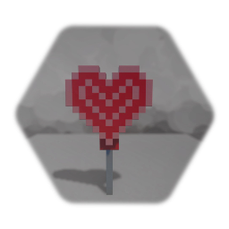 Pixel heart