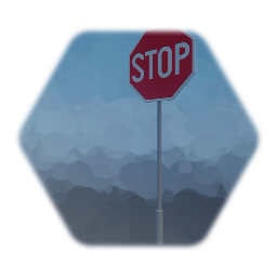 Traffic Stop Sign