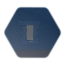 Castle interior wall (Long windowed)