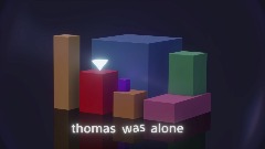 Thomas was alone.