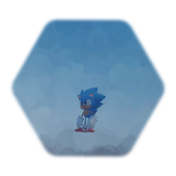 Sonic Puppet with Hud and spawn voice