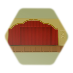 Red curtain  Stage