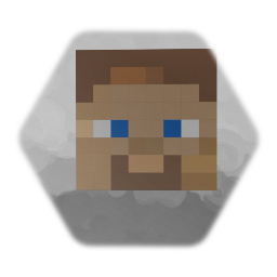 Okay-ish Minecraft Steve Sculpture :-)