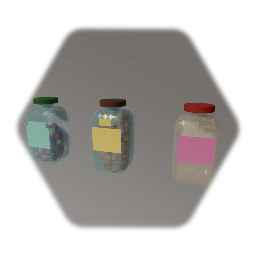 Retro sweet jars