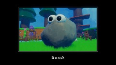 A rock is in my homespace