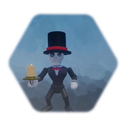 Fire Breathing Skeleton