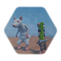 Pickle Rick (Robo Puppet)