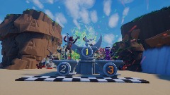 Remix di New Daniele Kart - Podium Coppa 1 Gatomon Win