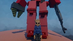 Tom gets crushed by Tord's robot