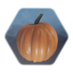 Remix of realistic pumpkin