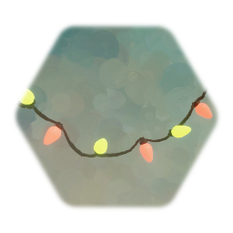 Christmas Lights - Red and Green