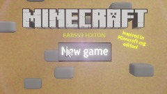 Minecraft Mugzinha edition menu