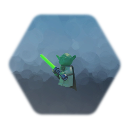 LEGO Yoda (game accurate-ish)