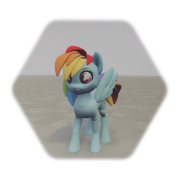 Rainbow Dash Puppet