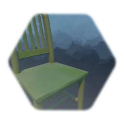 Simple Green Chair