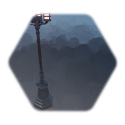 Cast Iron Victorian Street Lamp