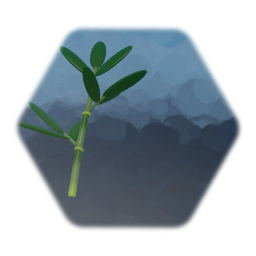 Bamboo branch - simple