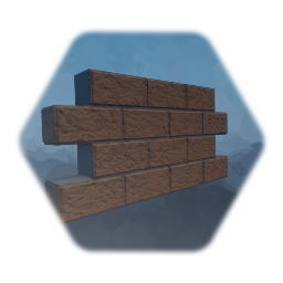 Detailed Brick Wall Piece