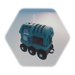 tren with steam jump