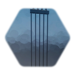 Metallic fence (short)