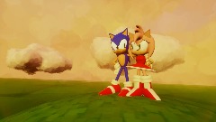 Sonic & Amy at the Sunset