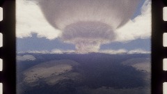 Nuke test at Bikini island 4K video