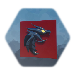 "Falkorich" Dragon Head Logo