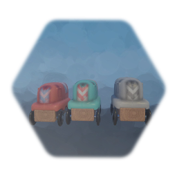 Different Coloured trens