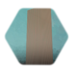 Copper Coragated Wall