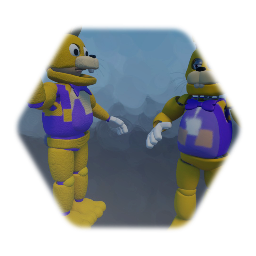Springbonnie suit ver from Five night's at freddys reboot
