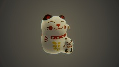 Lucky Beckoning Cat - Asset