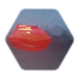 Crystal (Red) Medium Rock
