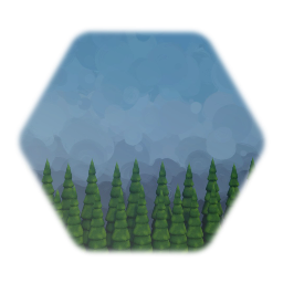 The iconic Terraria forest background