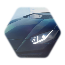 LAMBORGHINI Aventador - black