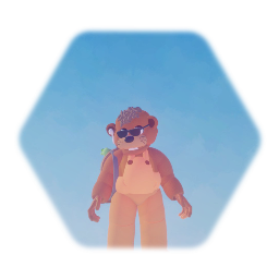 Bub the Beaver\me in Beaver form (OC)