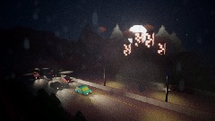 Night road
