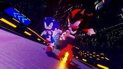 <clue>"Sonic X Shadow Generations" Render